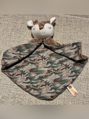 Bass Pro Plush Deer Camo Lovie Security Blanket